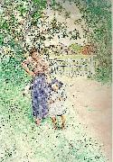 Carl Larsson halsa vackert panfarbror china oil painting artist